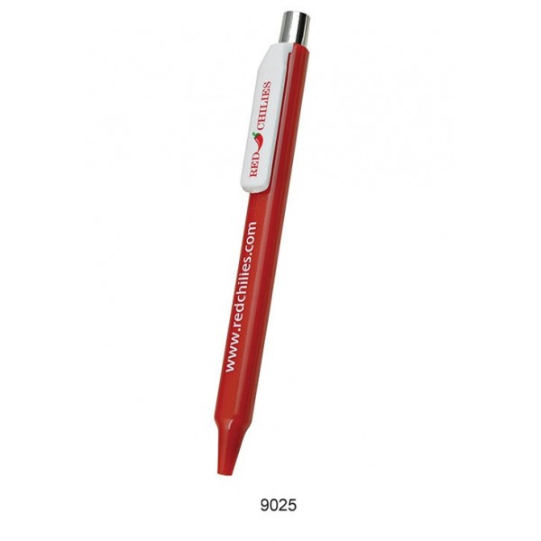  sp palsic pen colour in red white
